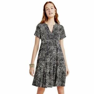 Maeve black and white dress